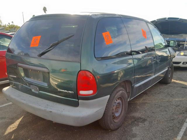 2B4FP25B7XR135159 - 1999 DODGE CARAVAN GREEN photo 4