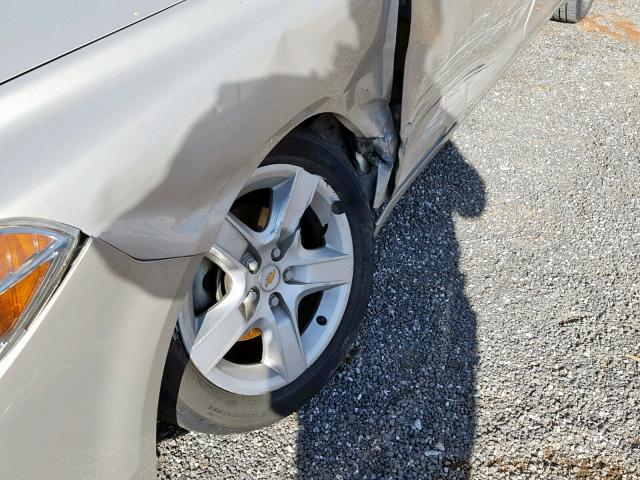 1G1ZB5E12BF224069 - 2011 CHEVROLET MALIBU LS GOLD photo 9