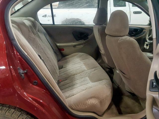 1G1NE52J32M669510 - 2002 CHEVROLET MALIBU LS Qırmızı foto 6