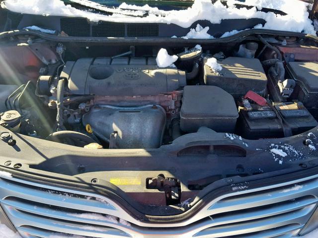 4T3BA3BB8AU017941 - 2010 TOYOTA VENZA BASE GOLD photo 7