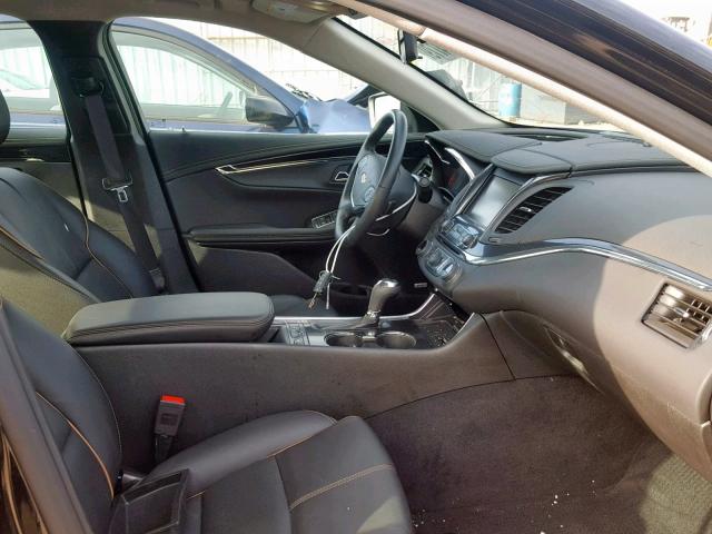 2G1125S39J9165435 - 2018 CHEVROLET IMPALA PRE შავი ფოტო 5