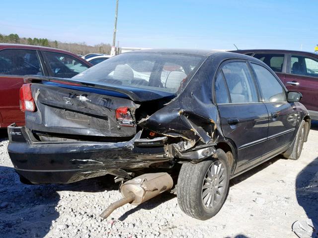 2HGES25715H576315 - 2005 HONDA CIVIC EX BLACK photo 4