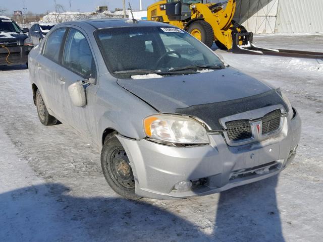 3G2TX55E79L123938 - 2009 PONTIAC G3 WAVE SE SILVER photo 1