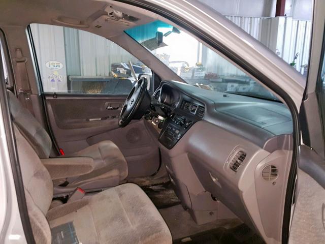 2HKRL18551H612493 - 2001 HONDA ODYSSEY LX SILVER photo 5