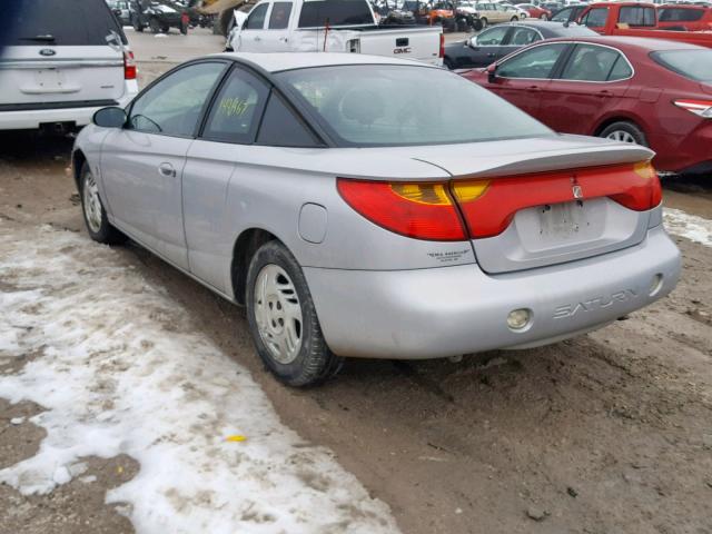 1G8ZY127X1Z347648 - 2001 SATURN SC2 SILVER photo 3