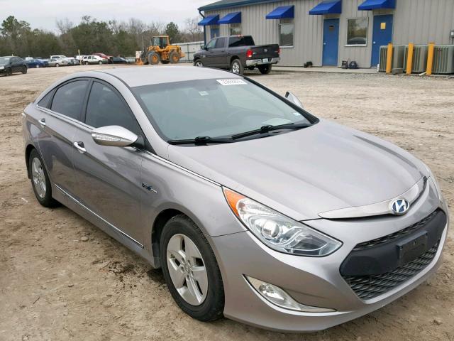 KMHEC4A41CA026297 - 2012 HYUNDAI SONATA HYB GRAY photo 1