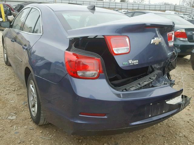 1G11B5SL4FF205337 - 2015 CHEVROLET MALIBU LS BLUE photo 3