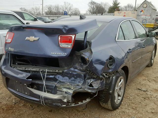 1G11B5SL4FF205337 - 2015 CHEVROLET MALIBU LS BLUE photo 4