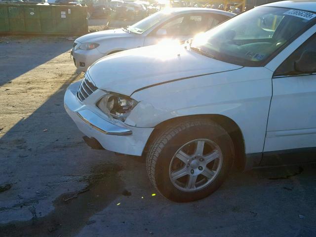 2A4GM68456R902939 - 2006 CHRYSLER PACIFICA T WHITE photo 9