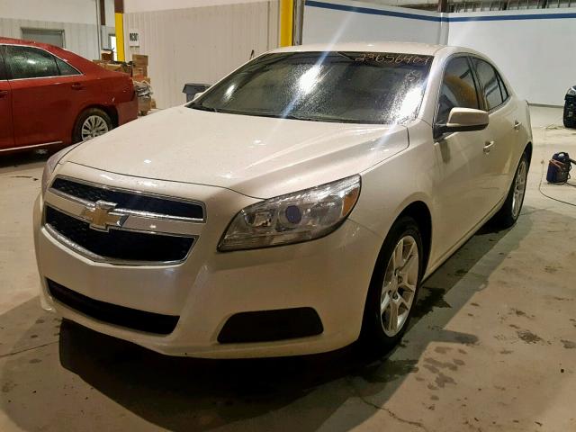 1G11D5SR4DF352270 - 2013 CHEVROLET MALIBU 1LT WHITE photo 2