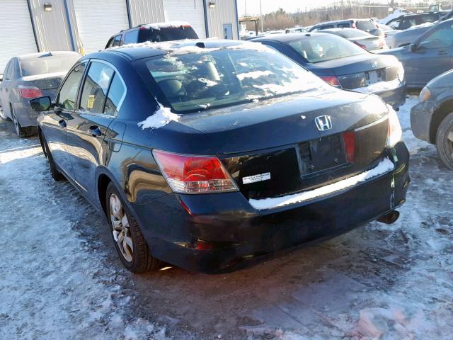 1HGCP26869A054462 - 2009 HONDA ACCORD EXL BLACK photo 3