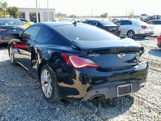 KMHHT6KD6DU090276 - 2013 HYUNDAI GENESIS CO BLACK photo 3