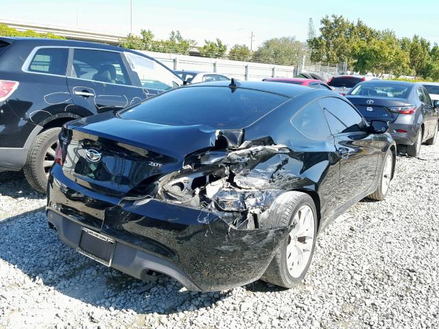 KMHHT6KD6DU090276 - 2013 HYUNDAI GENESIS CO BLACK photo 4