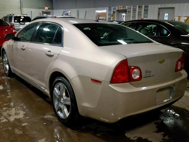 1G1ZD5E17BF257109 - 2011 CHEVROLET MALIBU 2LT BEIGE photo 3