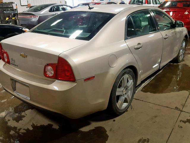 1G1ZD5E17BF257109 - 2011 CHEVROLET MALIBU 2LT BEIGE photo 4