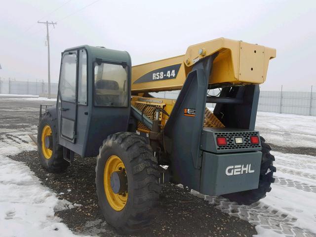 RS844JZ0216822 - 2007 GEHL FORKLIFT YELLOW photo 3