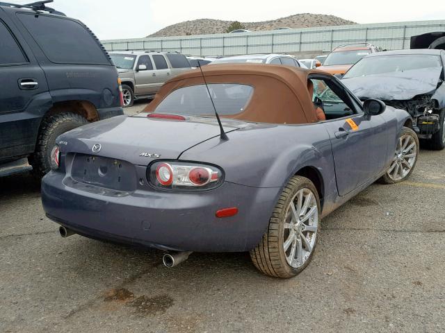 JM1NC25F160119061 - 2006 MAZDA MX-5 MIATA GRAY photo 4