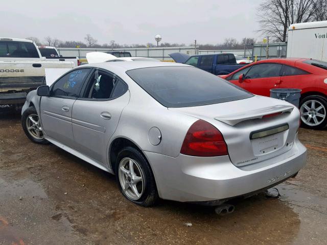 2G2WS522541102036 - 2004 PONTIAC GRAND PRIX GRAY photo 3