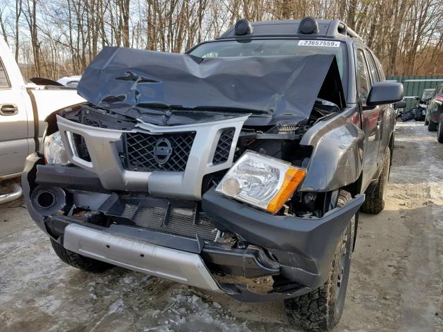 5N1AN0NW8FN666744 - 2015 NISSAN XTERRA X GRAY photo 9