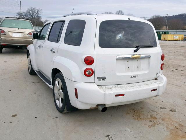 3GNDA33P17S512322 - 2007 CHEVROLET HHR LT WHITE photo 3