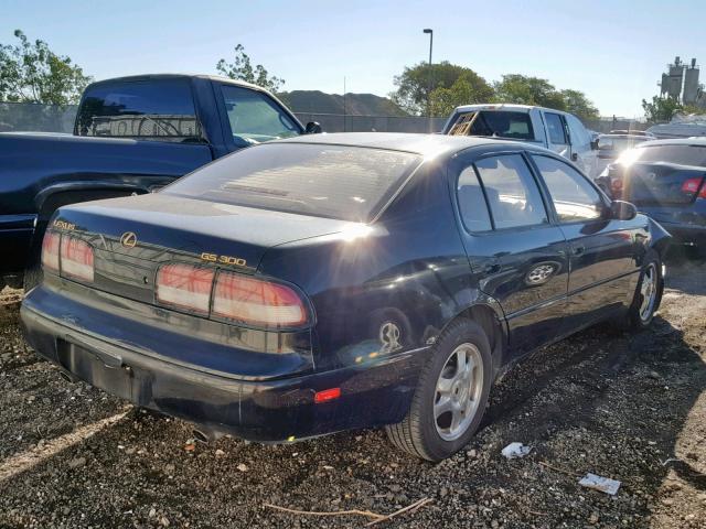 JT8BD42S1T0121433 - 1996 LEXUS GS 300 BLACK photo 4