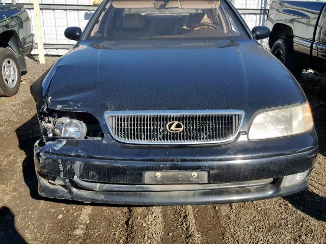 JT8BD42S1T0121433 - 1996 LEXUS GS 300 BLACK photo 7