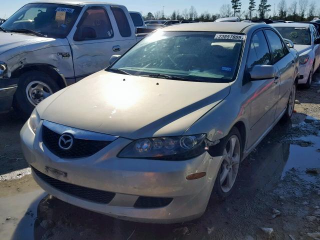 1YVHP80D965M07126 - 2006 MAZDA 6 S TAN photo 2