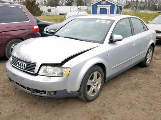 WAUJT68E34A081264 - 2004 AUDI A4 3.0 SILVER photo 2