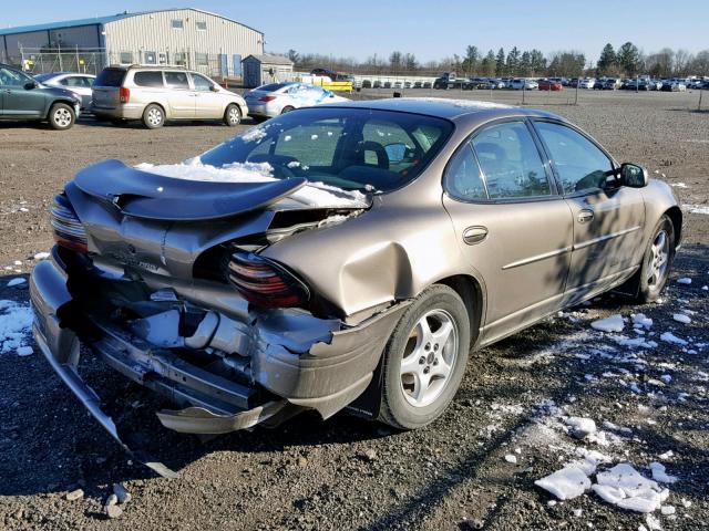 1G2WK52J22F197166 - 2002 PONTIAC GRAND PRIX GRAY photo 4