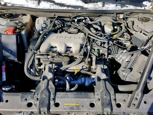 1G2WK52J22F197166 - 2002 PONTIAC GRAND PRIX GRAY photo 7