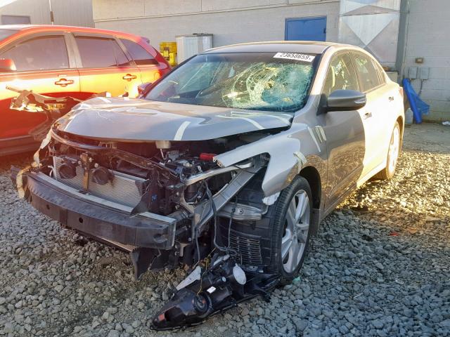 1N4BL3AP8FC574324 - 2015 NISSAN ALTIMA 3.5 SILVER photo 2