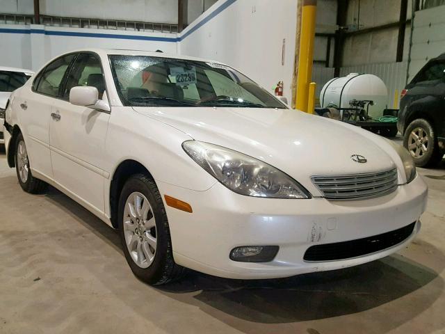 JTHBA30GX45043935 - 2004 LEXUS ES 330 WHITE photo 1