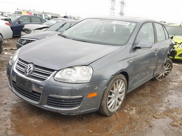 3VWRJ71K58M179395 - 2008 VOLKSWAGEN JETTA WOLF GRAY photo 2