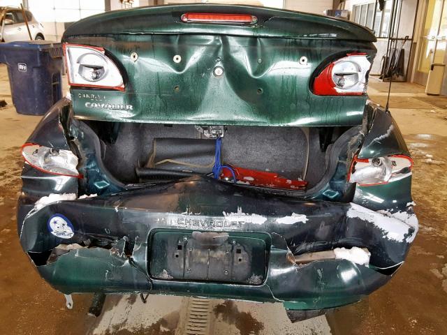 1G1JC52F547369050 - 2004 CHEVROLET CAVALIER GREEN photo 9