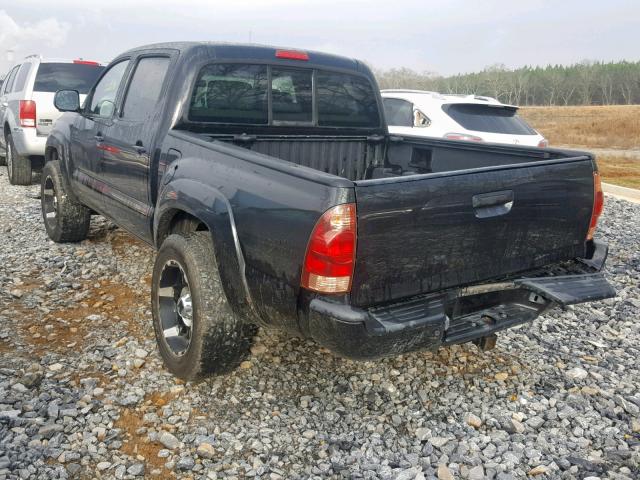 3TMLU42N96M006211 - 2006 TOYOTA TACOMA DOU BLACK photo 3