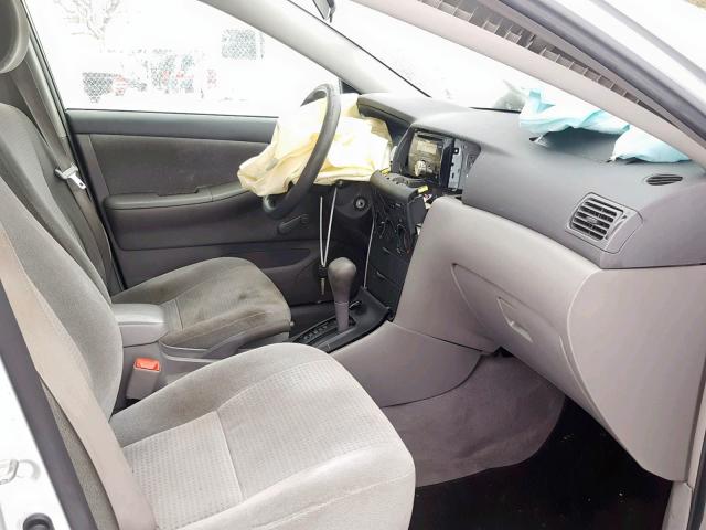 JTDBR32E470130933 - 2007 TOYOTA COROLLA CE 银色 照片 5