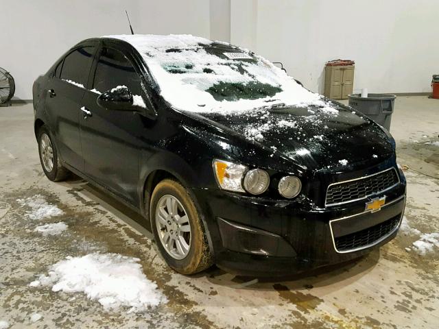 1G1JB5SH3C4141035 - 2012 CHEVROLET SONIC LS 黑色 照片 1