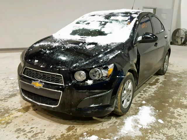 1G1JB5SH3C4141035 - 2012 CHEVROLET SONIC LS 黑色 照片 2
