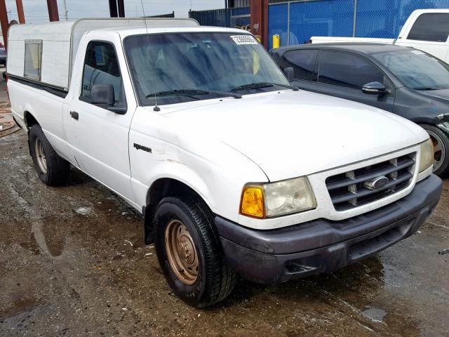 1FTYR10U12PB75644 - 2002 FORD RANGER WHITE photo 1