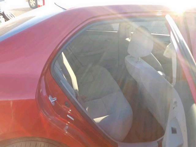 1NXBU40EX9Z069019 - 2009 TOYOTA COROLLA BA RED photo 6
