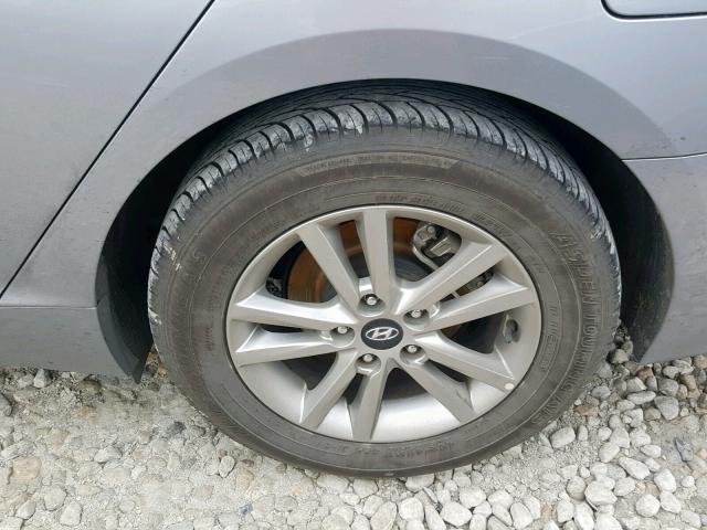 5NPE24AF6HH504173 - 2017 HYUNDAI SONATA SE 灰色 照片 9