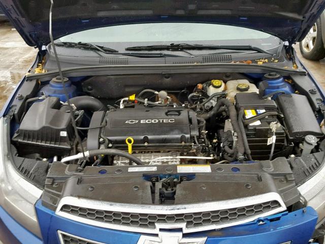 1G1PC5SH3C7362527 - 2012 CHEVROLET CRUZE LS BLUE photo 7