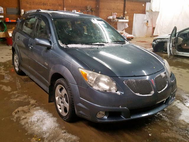 5Y2SL65886Z445981 - 2006 PONTIAC VIBE BLUE photo 1