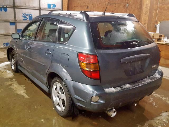 5Y2SL65886Z445981 - 2006 PONTIAC VIBE BLUE photo 3