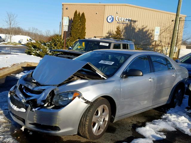 1G1ZB5E0XCF147251 - 2012 CHEVROLET MALIBU LS SILVER photo 2