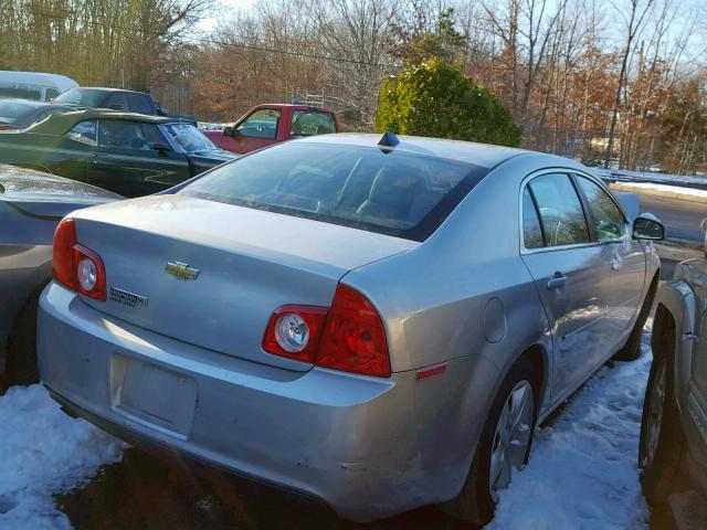 1G1ZB5E0XCF147251 - 2012 CHEVROLET MALIBU LS SILVER photo 4