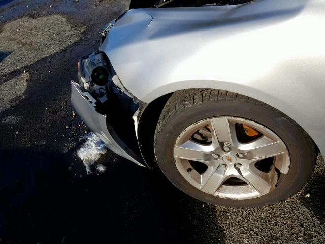 1G1ZB5E0XCF147251 - 2012 CHEVROLET MALIBU LS SILVER photo 9