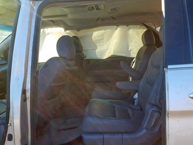 5FNRL38756B453204 - 2006 HONDA ODYSSEY EX SILVER photo 6