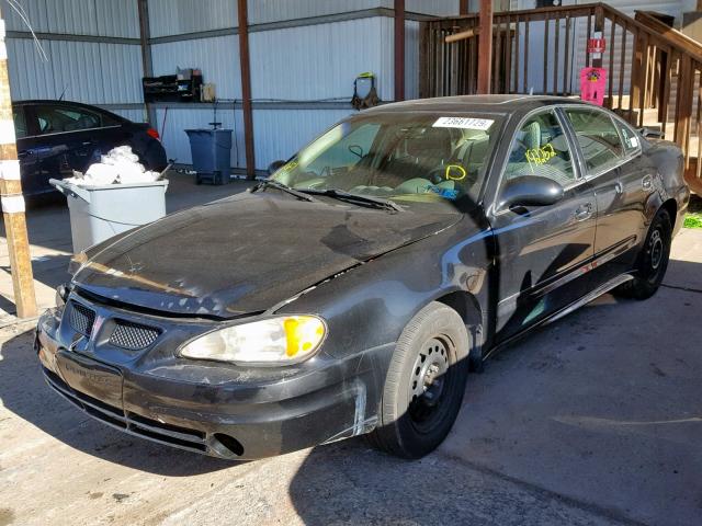 1G2NF52F43C190301 - 2003 PONTIAC GRAND AM S Սև լուսանկար 2