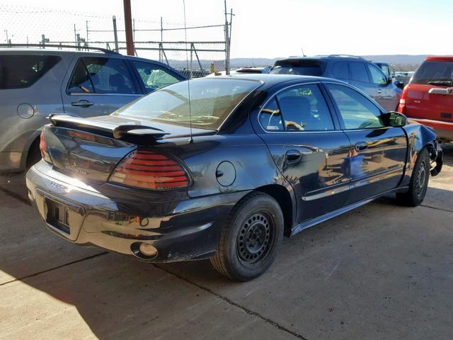1G2NF52F43C190301 - 2003 PONTIAC GRAND AM S Սև լուսանկար 4